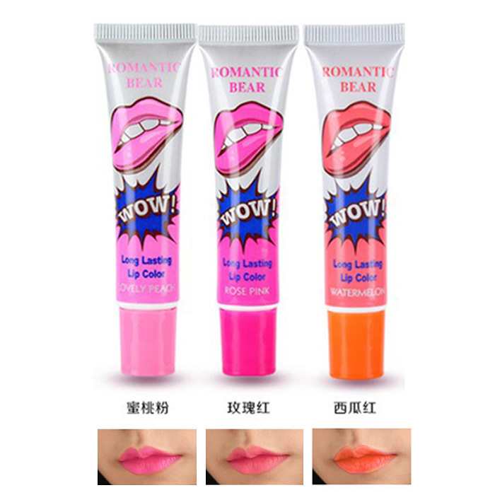 Type Lip Gloss Durable Waterproof And Color Fast Tear Off Lipstick