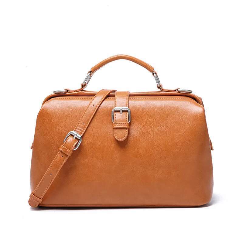 Fashion Doctor 2023 Soft Leather Female Large-Capacity Handbag High-Quality PU Casual Shoulder Women Messenger Bags Bag