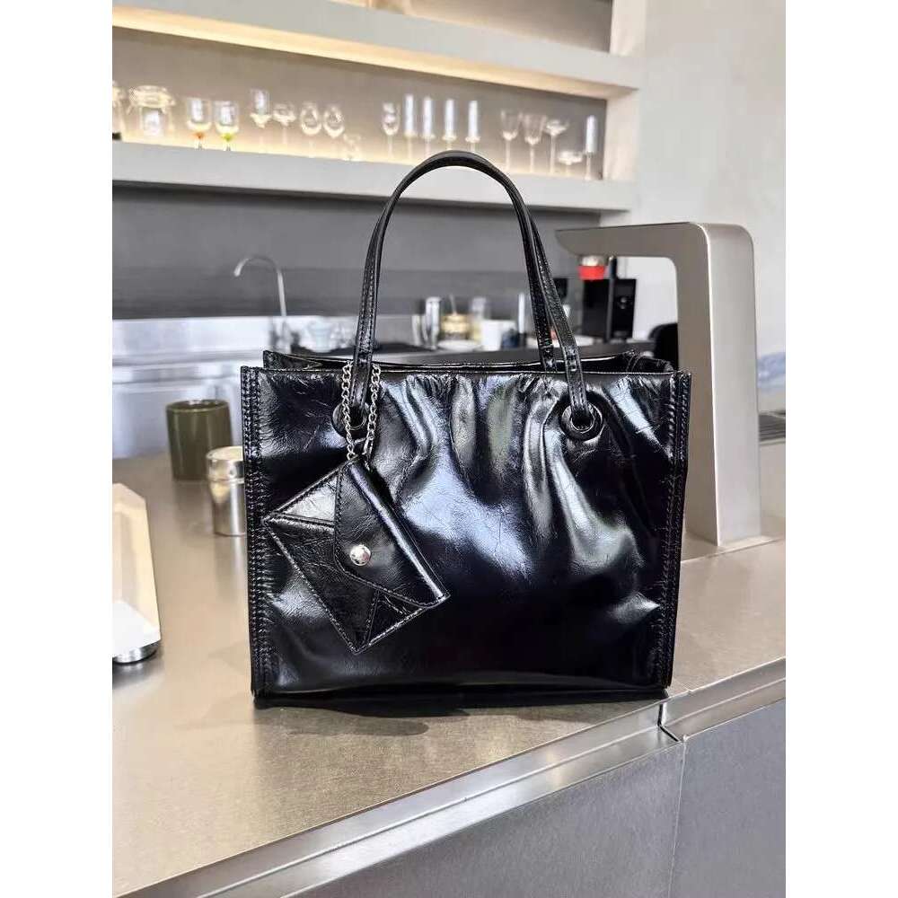 Women's Bags Trendy Womens Leather Large Capacity Handheld Single Underarm Shoulder Crossbody Bag Totes