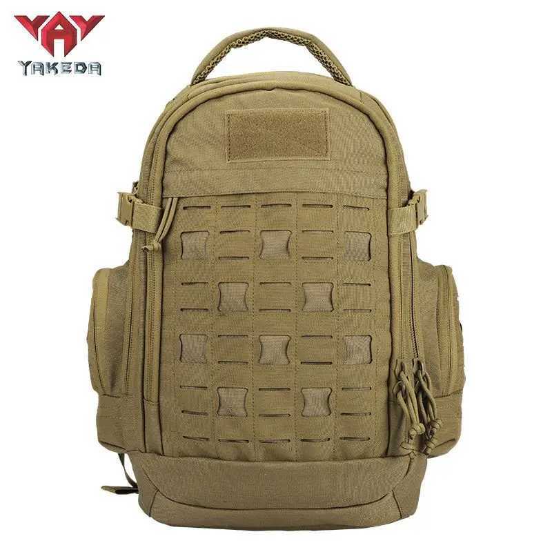 YAKEDA Brand Tactical Backpack Camouflage Sports Outdoor Bag Men Women Large Capacity Travel Supplies Mountaineering Bag CampC250407