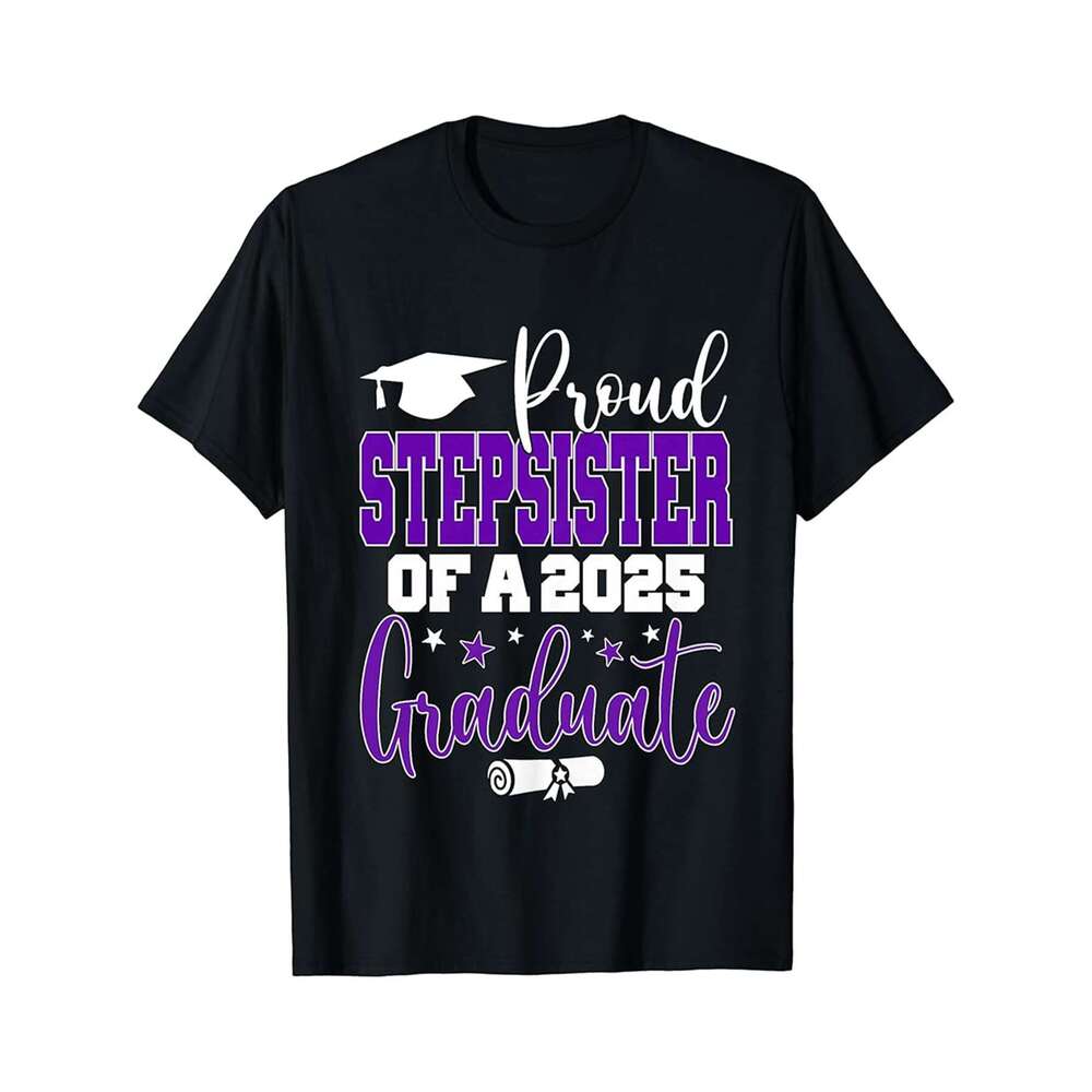 Designer T shirt Senior Year 2025 American Flag USA Graduation Class Of 2025 - 220g Tshits