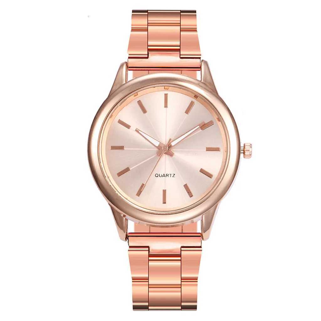 Classic retro 2024 simple womens watch stainless steel dial casual bracelet watch womens watch quartz watch giftT250408