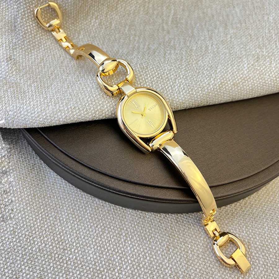 1 gold womens box solid color dial metal alloy strAP fashionable quartz WATCH suitable for daily wearT250408