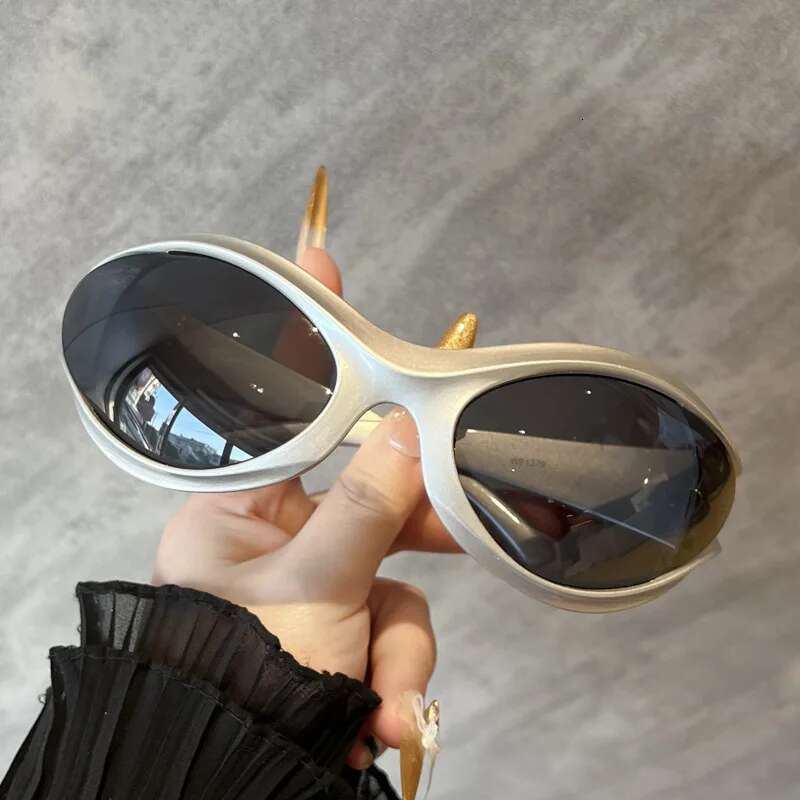 New Y2K Sunglasses Men and Women Sports Cycg Sun Glasses for Male Female Eyeglasses Sense of Technology Eyewear