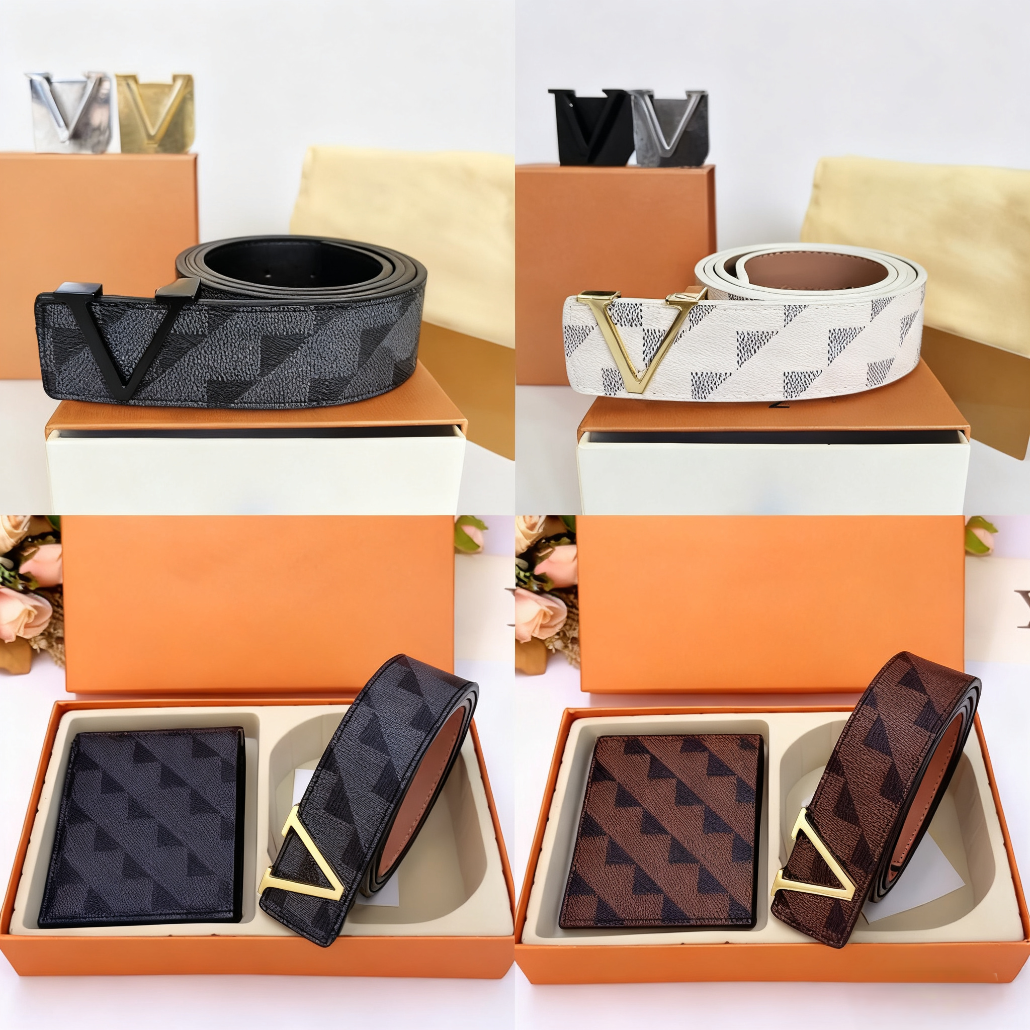 designer belts brand Belt womens belts Luxury fashion belt Black -button pattern leather men designer belt with gift box high quality classic hit hot ty