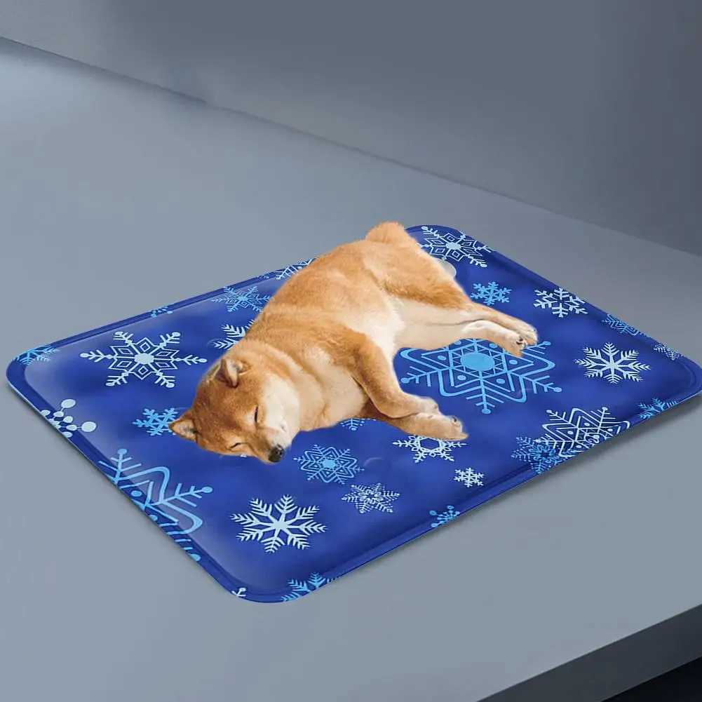 Cooling pad ice pad summer pet dry ice crystal powder water injection dog cat cooling pad pet summer supplies Y250407