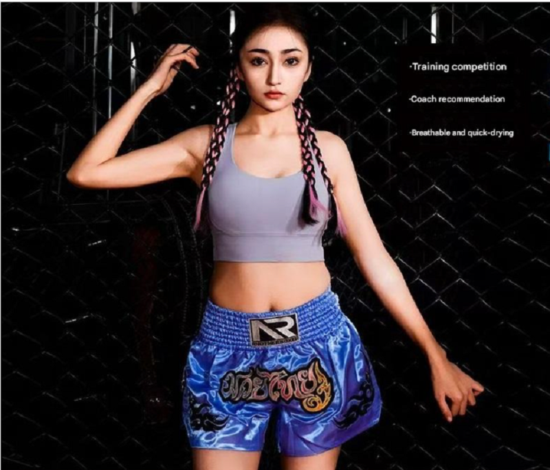 Fighting training shorts professional Sanda men and women MMA boxing shorts