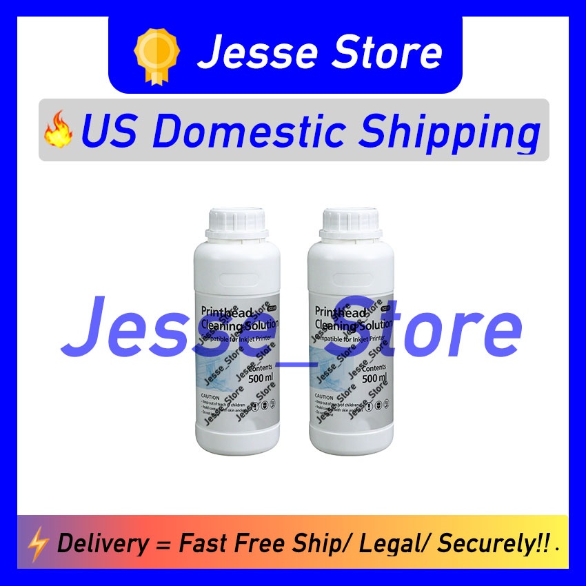 Jesse_store Printhead Cleaning Cleaner US Domestic Local Shipping Pure 99 Chemicals Raw Materials wholesale Industrial Use Free shipping
