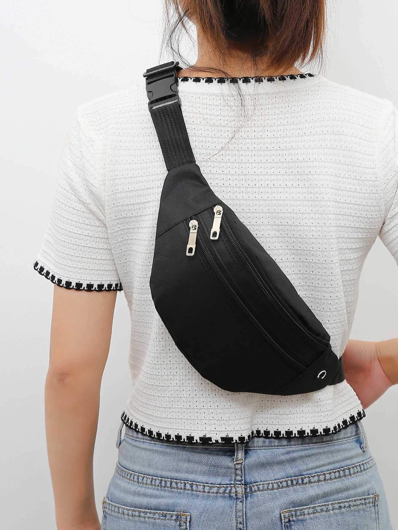 Mens womens multifunctional large capacity splash proof business wear resistant construction site Fanny Pack Z250407