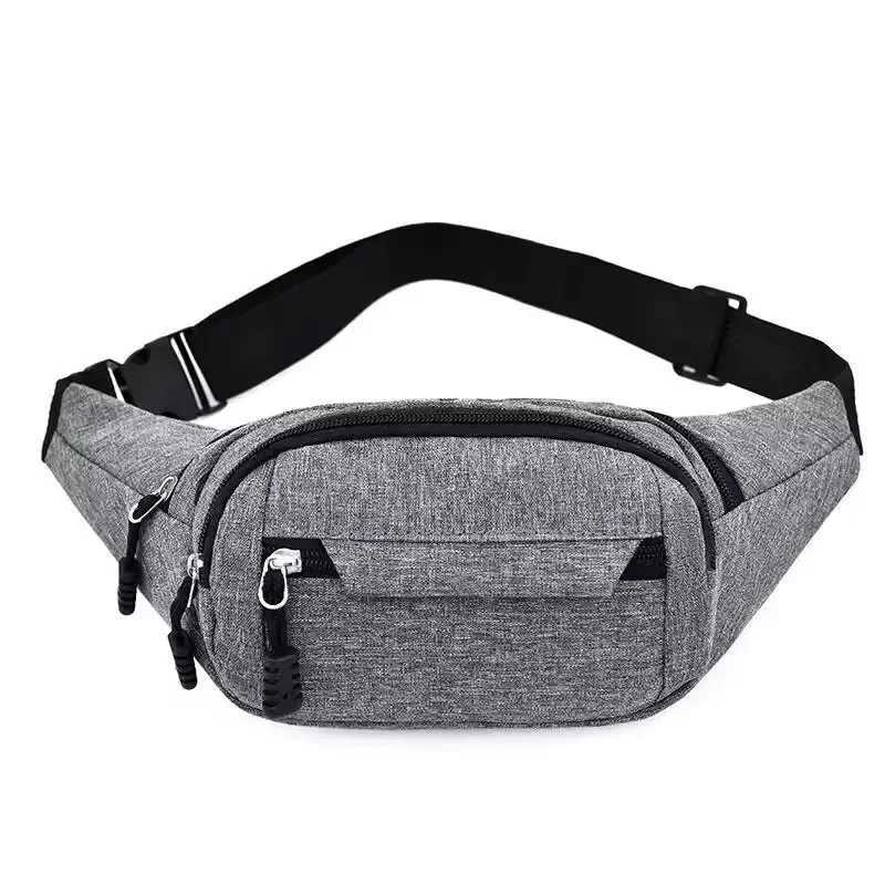 Multi functional and large capacity splash proof commercial wear-resistant construction website suitable for men and womens mobile waist bags Z250407