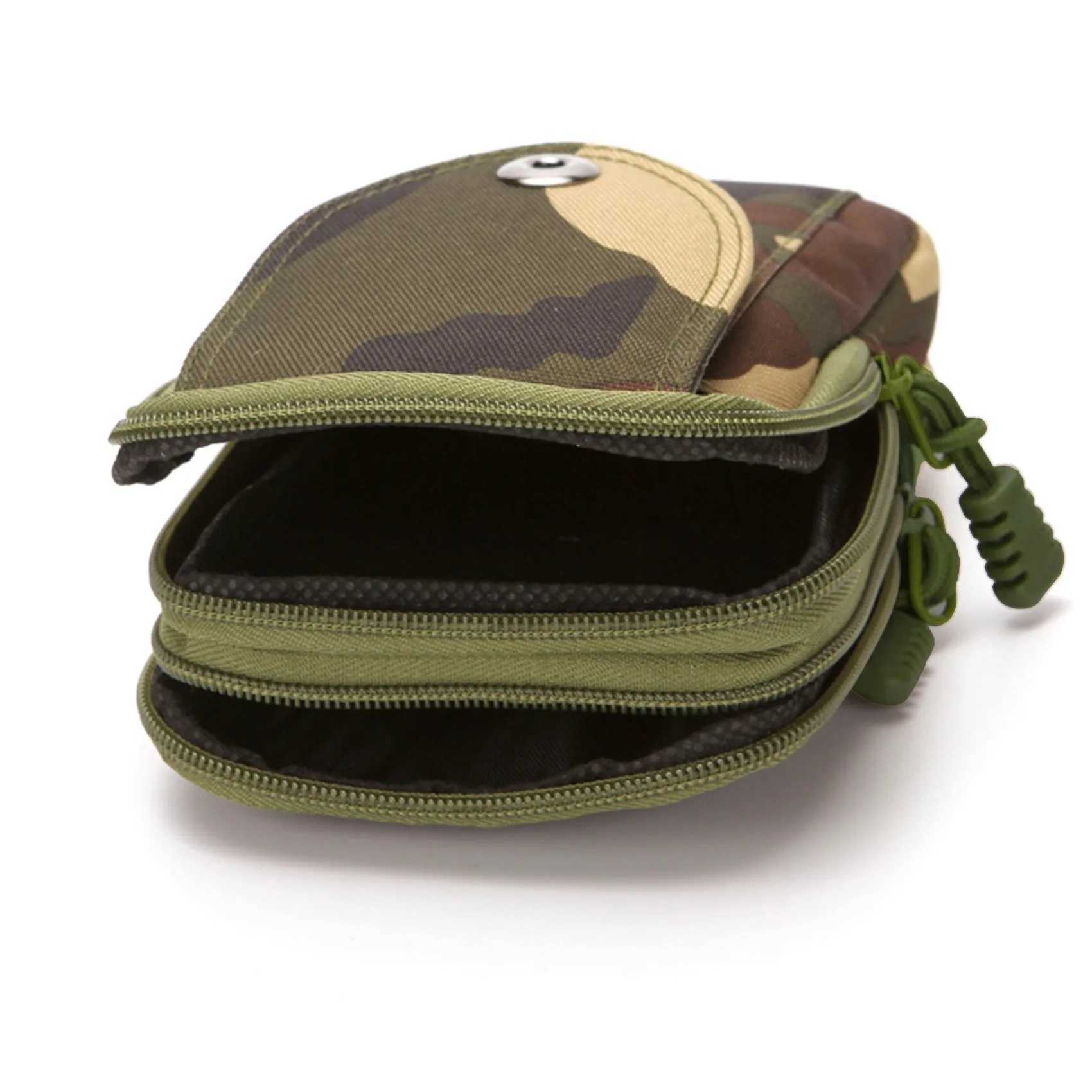 6.5-inch canvas waist bag vintage outdoor sports phone bag mens waist belt waist bag mini chest bag mens cross body bag Z250407
