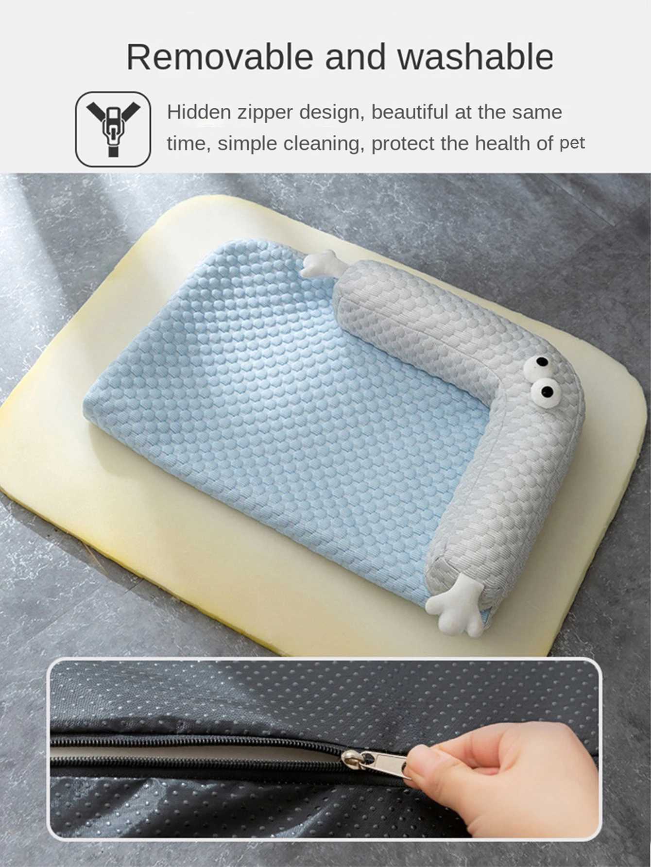 Summer cooling pad sleep pad pet mattress breathable and suitable for small and medium-sized cats and dogs Y250407