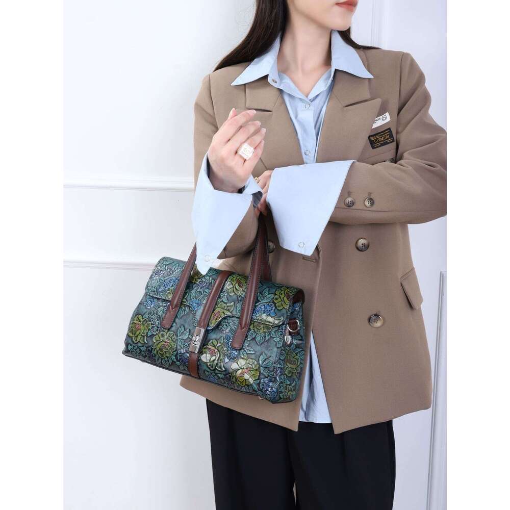 Siweiya Women's Bag 2022 New Collection Fortune 7803. Blossoming Series Single Shoulder Handbag