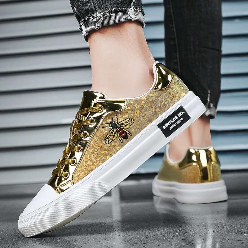2025 New Hot selling Golden Bee Sports Shoes Fashion Skateboarding Men's Original Designer Hip Hop Superstar Men's Skateboarding Shoes Trend