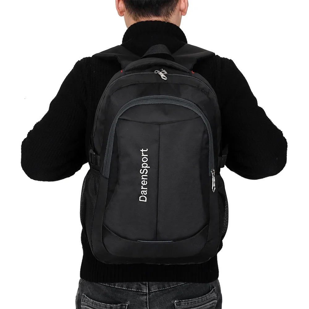 Oxford Shoulder Backpack Fashion Lightweight Waterproof Travel Laptop Rucksack Large Capacity Wear-resistant Student School Bag 250407