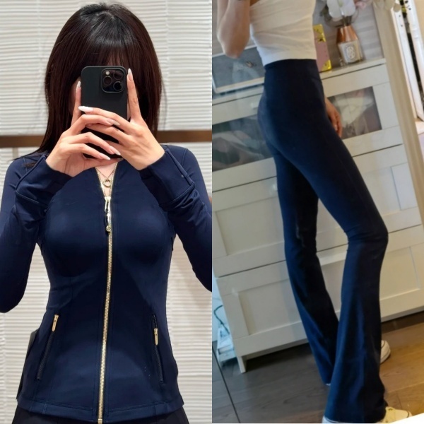 Women Designer Yoga Set Casual Short Sports Workout Set Women Sets Shorts Leggings Jackets Zip Up Coat Elastic Quick Drying And Breathable Gym Suits T