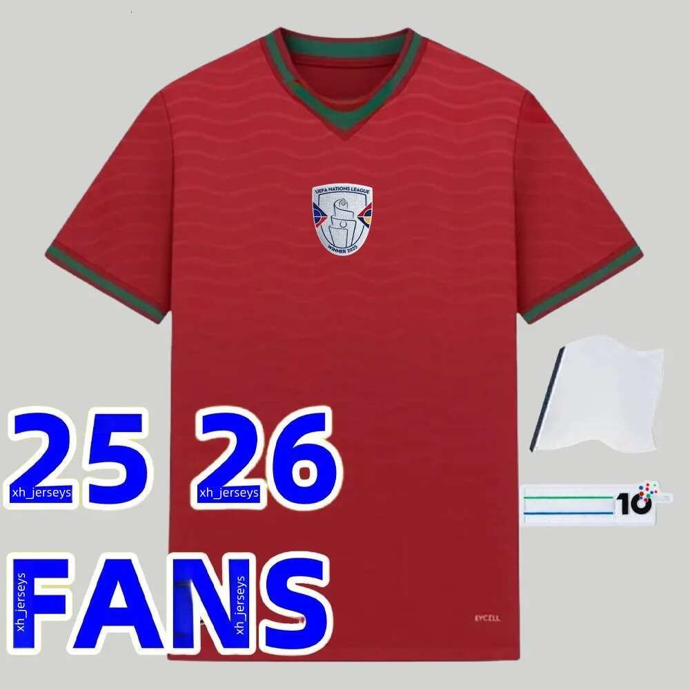 2026 soccer Portuguesa RoNalDo Jerseys JOAO FELIX BERNARDO B FERNANDES PEPE 2025 2026 Portugal football shirt Team Men Kids kit