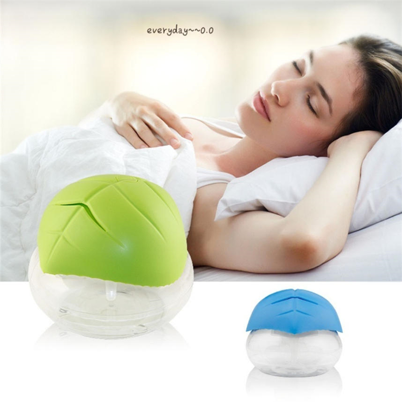 Custom Leaf Cover Shape Portable Air Purifier USB Humidifier Aroma Diffuser User Essential Oil With Water Fragrance Deodorant