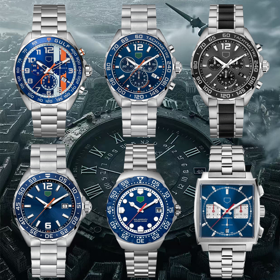 Watch F1 Luxury Mens AAA Top Quality Designer Watch Man Tagly Heuerers Watch Woman Watchlady Superclone Quartz Mechanical Automatic Watch Box Taglys e45