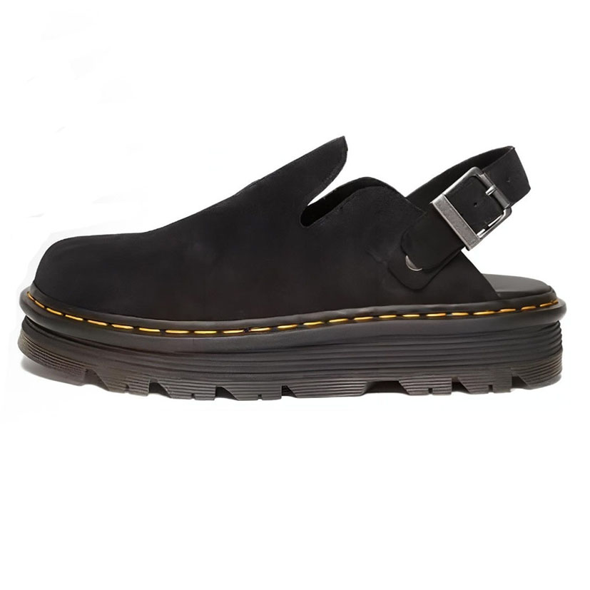 doc martin shoes martene mules designer boots Zebzag Suede Slingback Platform Mule Josef Grey Black Savannah Tan Muted Olive Purple WhiBCnS#