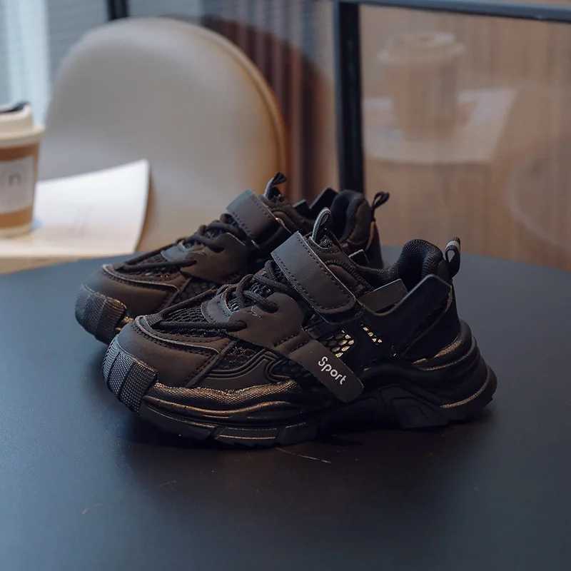Childrens sports shoes 2023 new fashion breathable soft childrens shoes boys and girls lightweight casual sports shoes baby walking shoes W250407