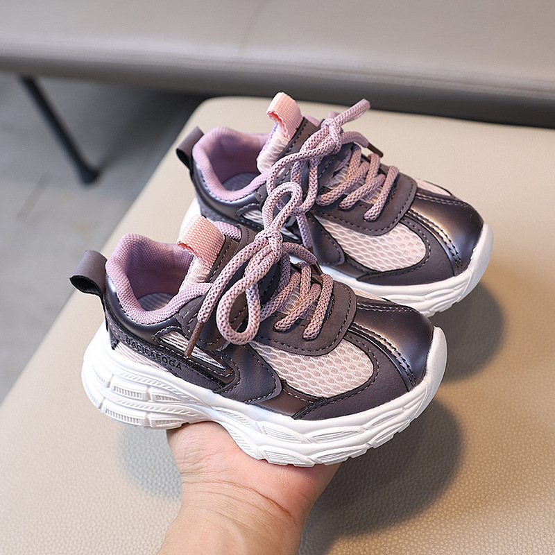 Kids Sports Shoes Unisex Kids Sneakers Mesh Breathable Basketball Shoes Kidszworld Toddlers Tennis Casual Footwear Shoes Trainers Size 21 - 30 K0639