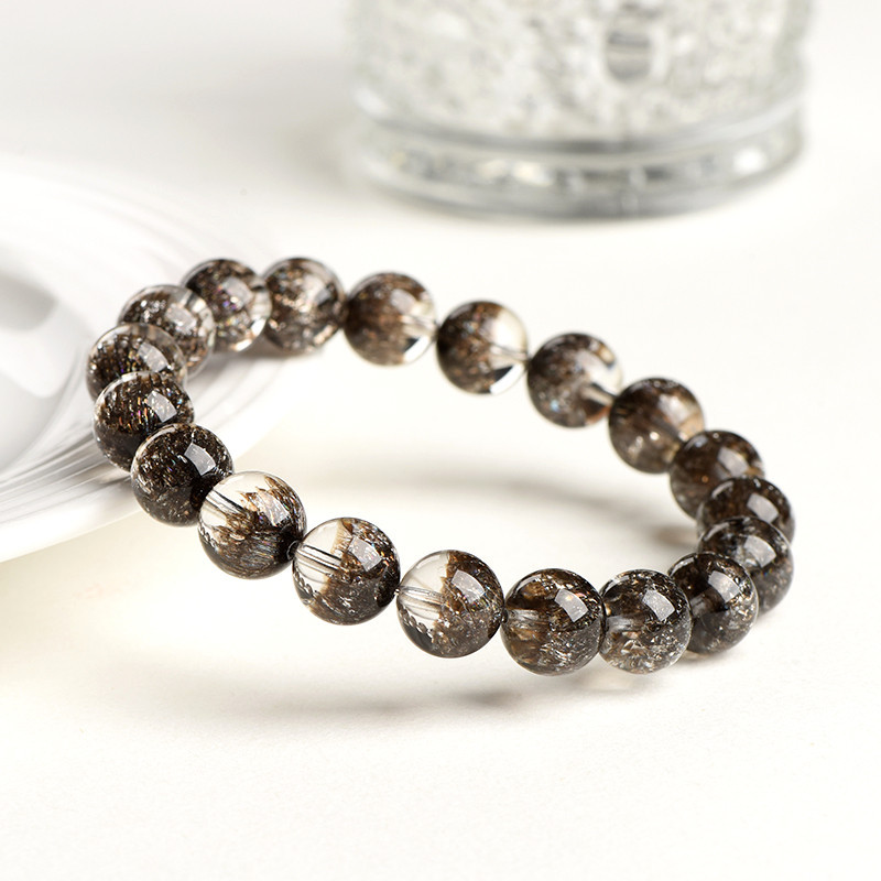 Natural Super Seven Blackcurrant Gathering Crystal Bracelet