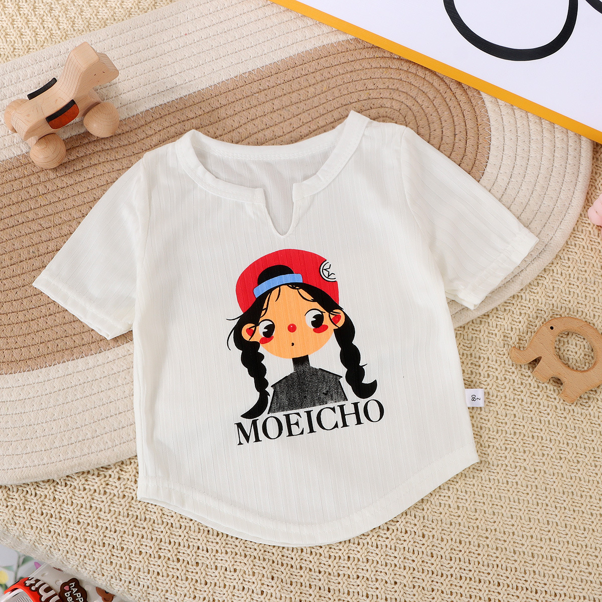 Ddmyshoesvip Girls Ice Silk Short Sleeved T Shirt New Summer Thin Top Base Coat Fashionable Children S Clothing Trend