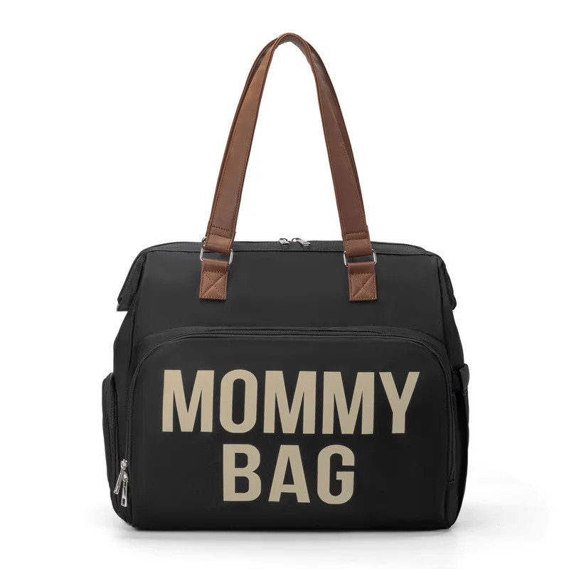 Fashion Mommy Bag Backpack for Outdoor Travel Baby Care Large Capacity Multifunctional Diaper Bag Nappy Organize Stroller 250407
