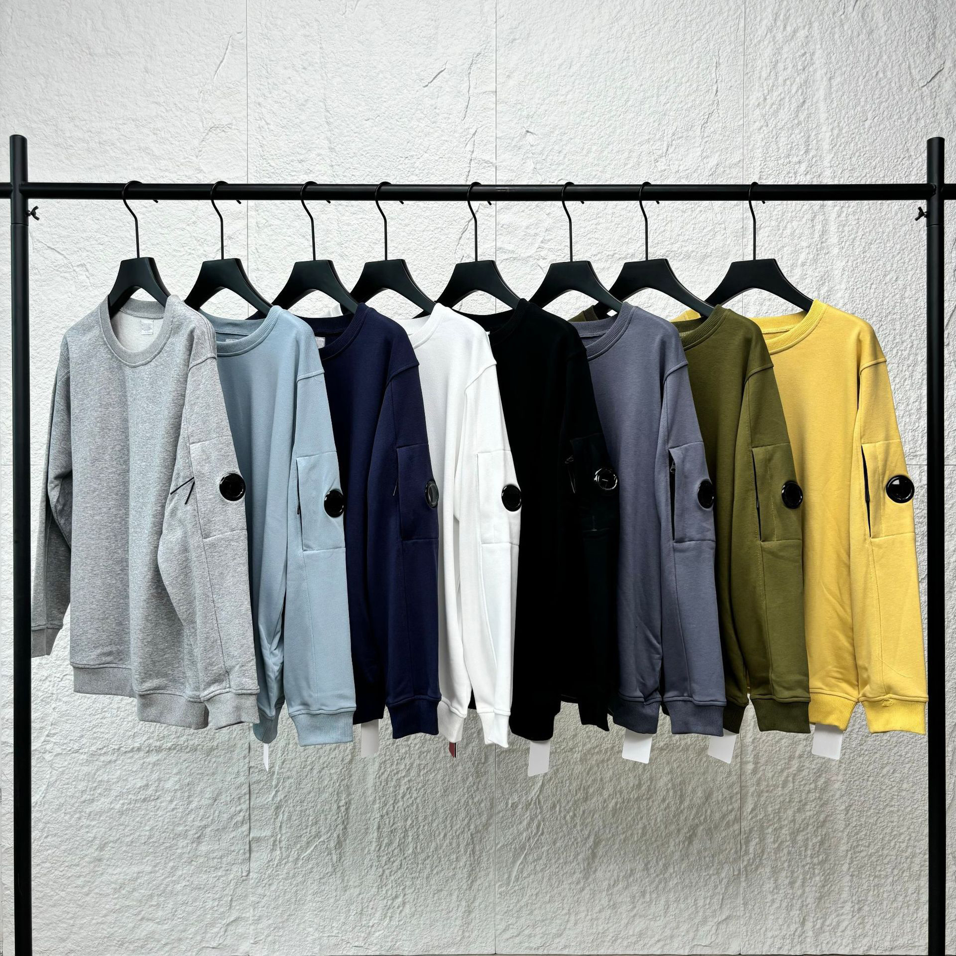 Mens Sweatshirt With Lens Pullover Hoodie Casual Autumn Winter Sweatshirts Cotton Europe Men Long Sleeve Sweater Top M-2XL