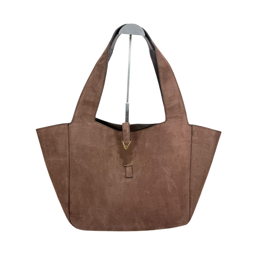 LE 5 A 7 BEA designer suede totes handbags womens high quality leather shoulder bags fashion classic cafe brown color large capacity LE CASSANDRE hot styles NB1518