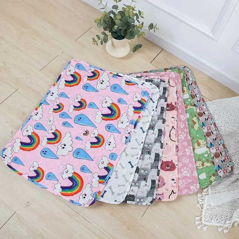 Pet urine pad washable pet diaper pad reusable pad dog urine pad washable dog training pad all season pet pad cover Y250407