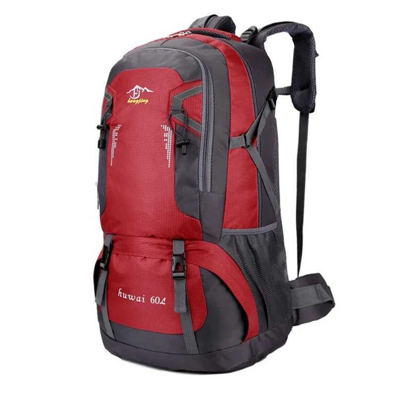 Outdoor Travel Backpack 60L for Hiking Camping - Quty Rucksack Trekking BagC250407