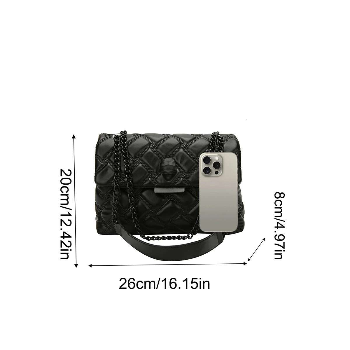 Elegant Women s Designer Leather Shoulder Bag Stylish Chic Vintage Crossbody Purse For Dinner Daily Glamour Lzt