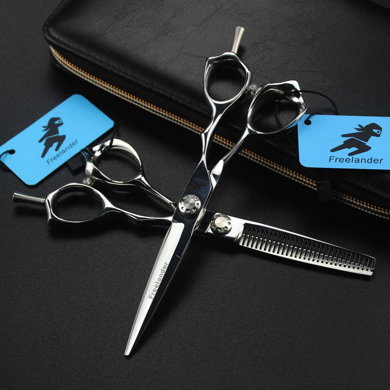 6.0-inch XC-12 Haircutting Clippers - Haircutting Clippers for Hair Salons - Thinning Clippers for Hair Stylists S25118 - view 3