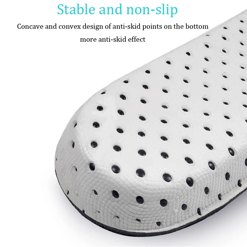 2PCS EVA Height Increase Insole Deodorant Breathable Memory Foam Pads Invisible Inner Height Increasing Shoe Half Pad for Unisex 250408