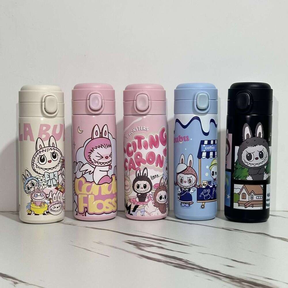 Labubu Cute Labubu vacuum cup insulated mug Daily Cute Cartoon Insulated 304 Stainless Steel 400ml 1f53 3b67