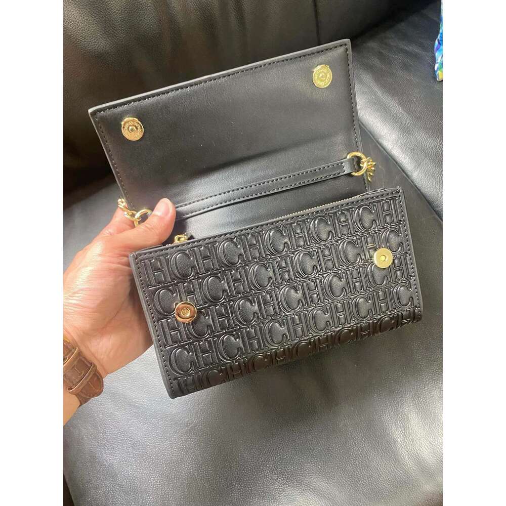 CILMI CHCH HARVILL Black Letter Women's Crossbody Bag, Single Shoulder, Fashionable And Versatile, With Beautiful Real Pictures