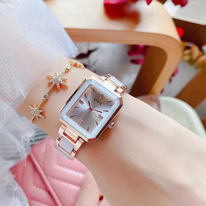 UTHAI Womens Watch Lightweight Beautiful High Quality Stainless Steel Waterproof Womens Fashion Watch Watch GiftT250408