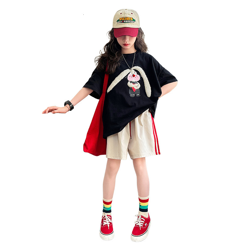 Ddmyshoesvip Summer Short T Shirt For Girls From CUHK Half Sleeved Children S And Pure Cotton Summer Clothing Trendy P Top Clothes Old Years Old