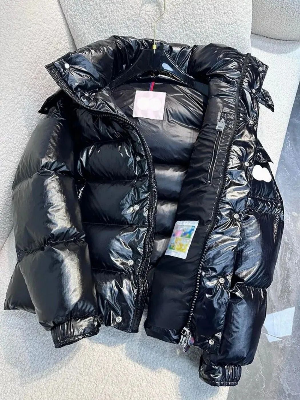 Maya Jacket Vest Designer Monclur Jacket Down Puffer Gilet Man Womens Feather Filled Moncleur Coat Graphite Monclair Vestes Body Warmer Vests 87b