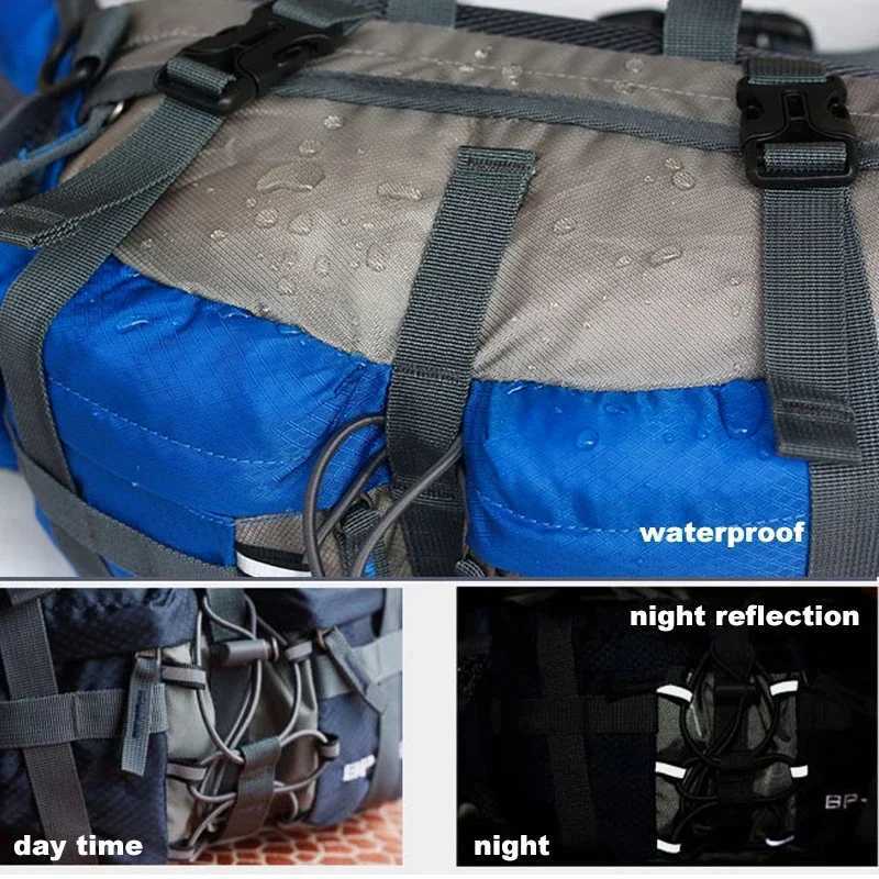 BP-VISION Hiking Fanny Pack Man Cycling Waterproof Backpack Mountain Sports Fanny Pack Camping Nylon Hunting Accessori Belt BagC250407