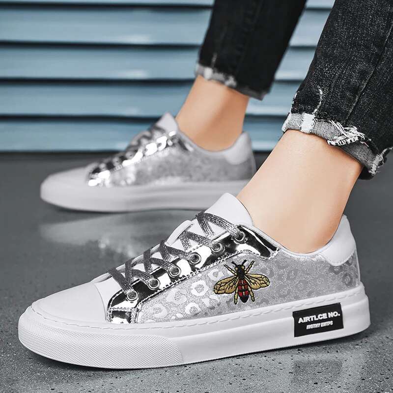 2025 New Hot selling Golden Bee Sports Shoes Fashion Skateboarding Men's Original Designer Hip Hop Superstar Men's Skateboarding Shoes Trend