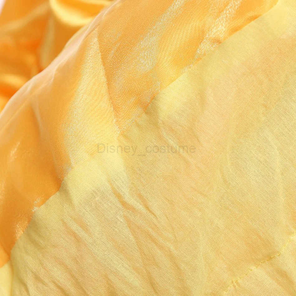 Disney Luxury beauty princess dress girl cartoon movie role-playing costume lace sequins sheer frog childrens birthday surprise gift X250408