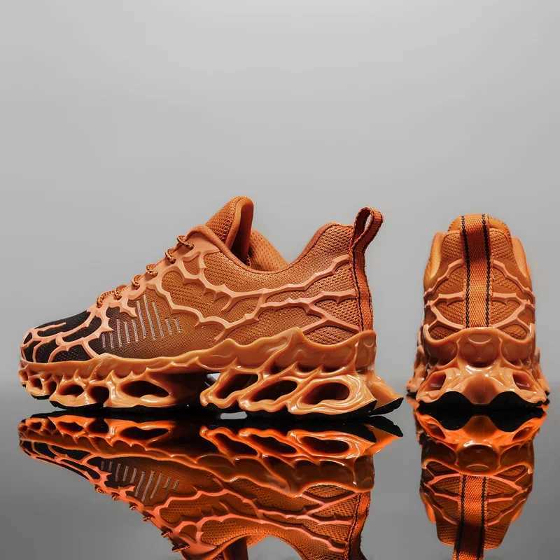 New mens running shoes all horse Blade Warrior sports shoes mens mesh breathing jogging sports shoes Y250408