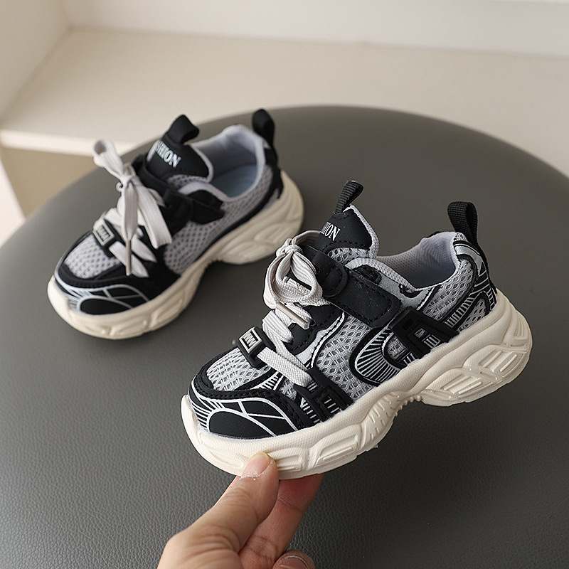 Girl Sports Shoes 2025 New Style Soft Sole Toddler's Casual Shoes Kidszworld Fashionable Breathable Shoes for Kids Boy Size 21- 30 K0647