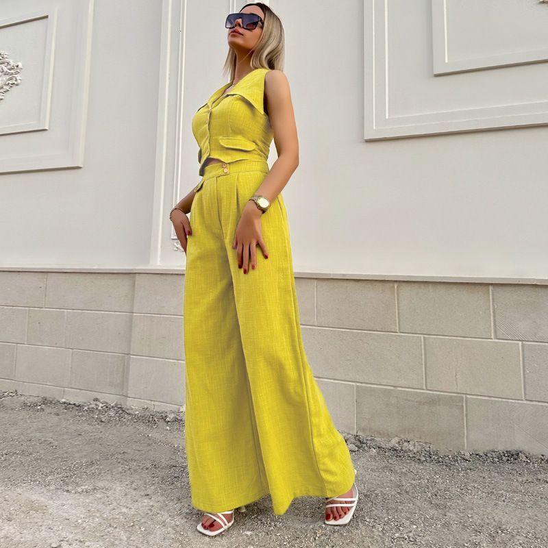 Women's Fashion High-End Ladies Casual Two-Piece Summer
