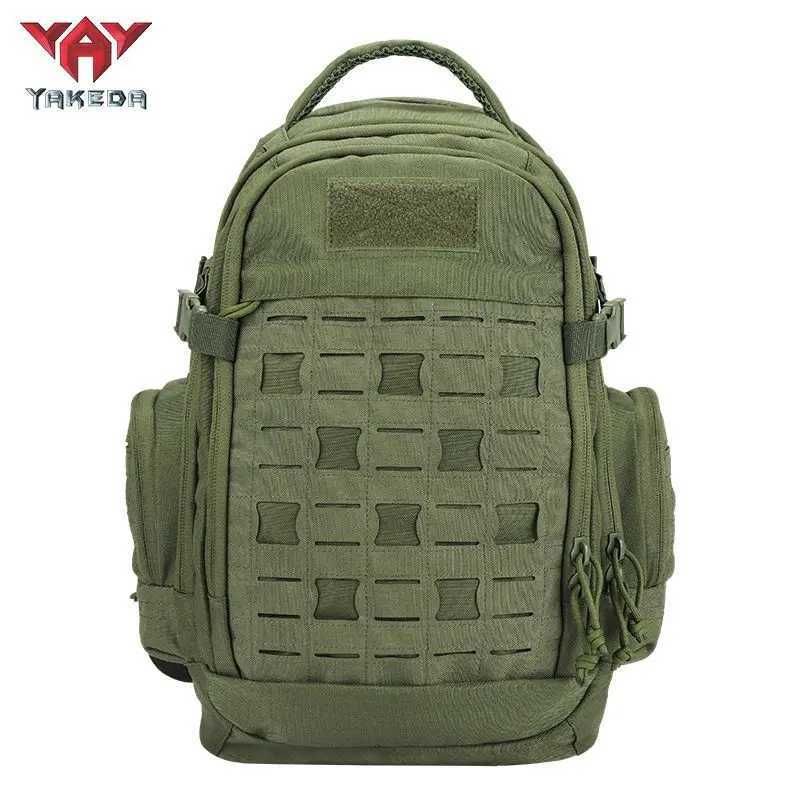 YAKEDA Brand Tactical Backpack Camouflage Sports Outdoor Bag Men Women Large Capacity Travel Supplies Mountaineering Bag CampC250407