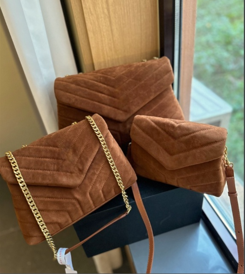 Suede Shoulder Bag Women Handbag Designer Puffer Chain Crossbody Purse Wallet All kinds of fashion chain bags