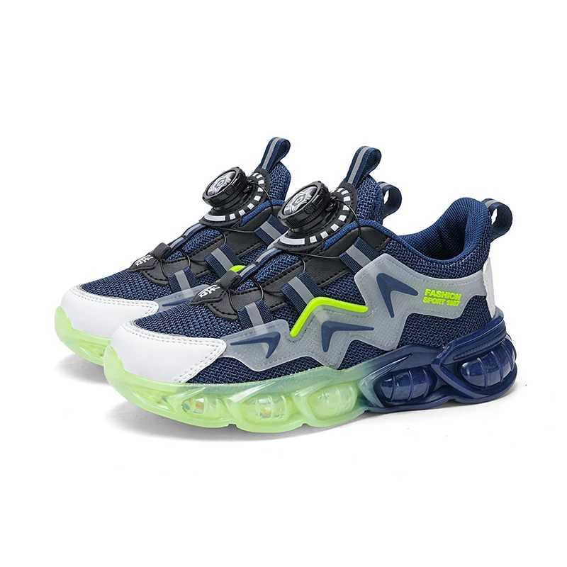 2025 New Childrens Fashion Sports Shoes Boys Running Casual Shoes Mesh Comfortable Outdoor Childrens Casual Tennis Lightweight Sports Shoes W250407